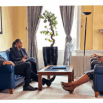 Reactions As New Photos Of Obi And Wife Holding A Meeting With Commonwealth Chief Surfaced Online a7c1ca9ed9a34c3880dc3835ad02450e