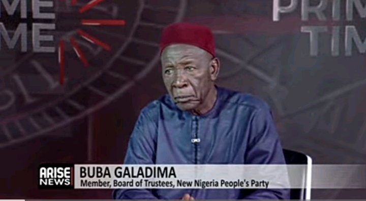 We Are Only Chasing Power For Money Or To Prove Status; We Are Not Truly Serious At All Now -Galadima