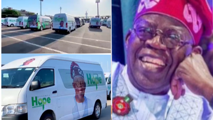 Atiku’s Aide React After He Saw Some Campaign Buses Branded With Only The Pictures Of Tinubu