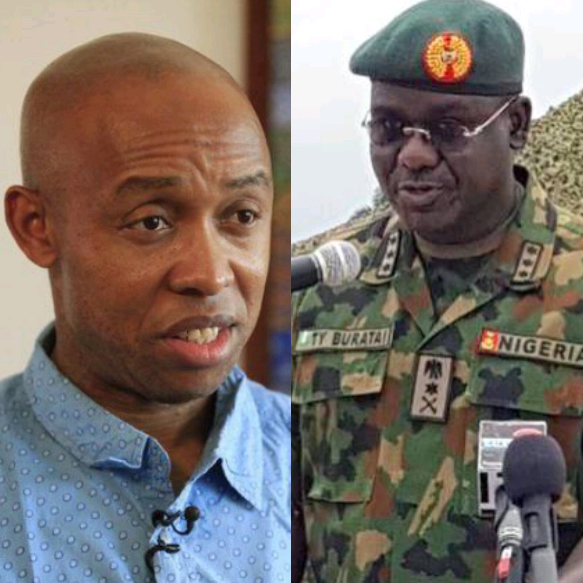 Chidi Odinkalu Reacts As Tukur Buratai Raises Concerns Over Deployment Of Military Officers