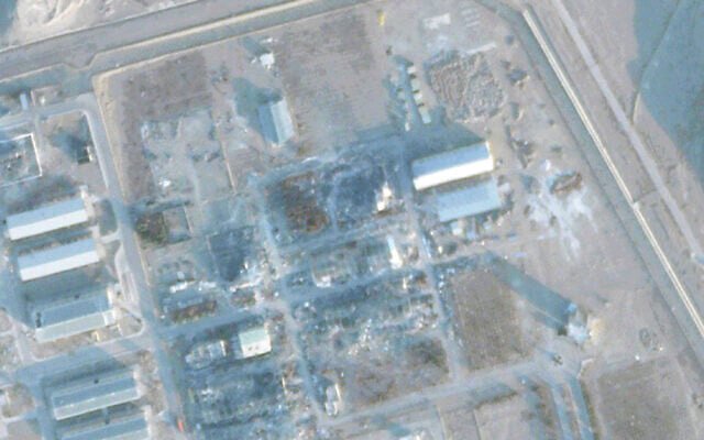 Satellite Images Show All Entrances To Iran’s Isfahan Nuclear Site Buried