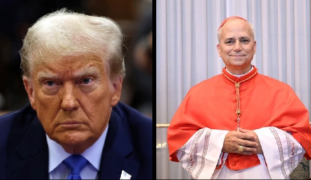 JUST IN: President Trump says “someone please tell Pope Leo that Iran has killed at least 42,000 innocent, completely unarmed, protesters in the last two months