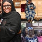Photos: Former First Lady, Aisha Buhari Pays a Condolence Visit to Judith Amaechi in Abuja 60759c2081924f3d9b01465c2d505985