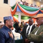 Rotimi Amaechi Pictured Together With Kenneth Okonkwo At The Inauguration Of ADC Campaign Council 35072a655df44d6187ad194ae23d7dff